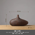 Light Luxury Resin Tabletop Vase | Sculptural Home Décor Accent