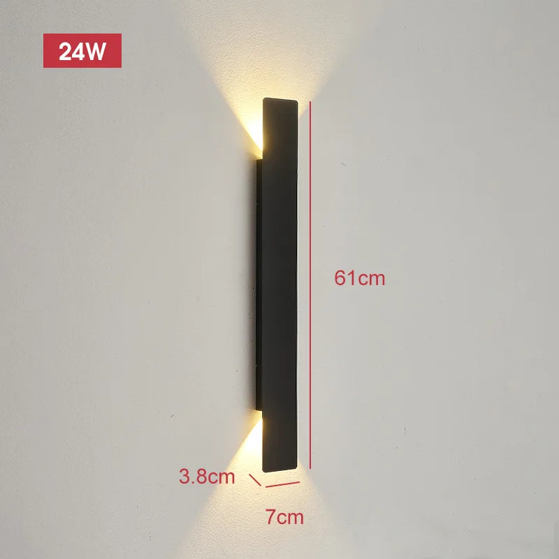 Outdoor Waterproof Wall Lamps Strip