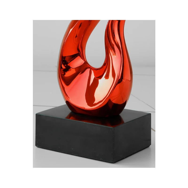 Modern Abstract Sculpture Decoration: Creative Soft Decoration for Hotel Lobby Living Room, Clubhouse, Resin Flooring, and Entr