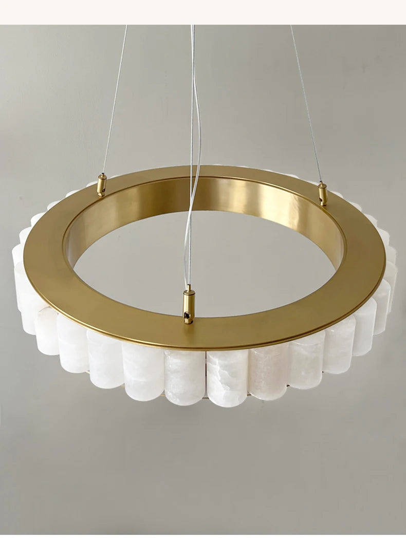 Modern Chandelier Dining Room LED Luxury Hanging Lamp Marble Lighting Lamp for Living Room Chandelier - view 10