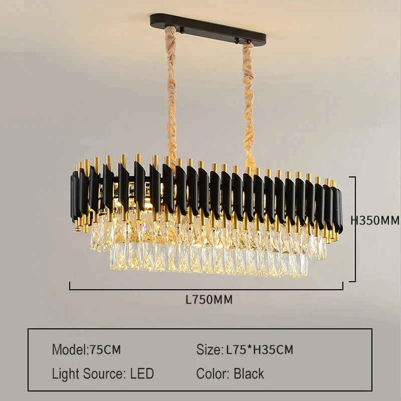 LED Pendant Crystal Ceiling Chandelier