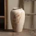 Retro Ceramic Planter | White Spotted Flower Pot - view 7