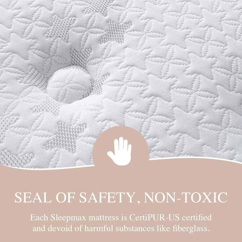 14 Inch - Hotel-Collection Hybrid Mattress Pain Relief