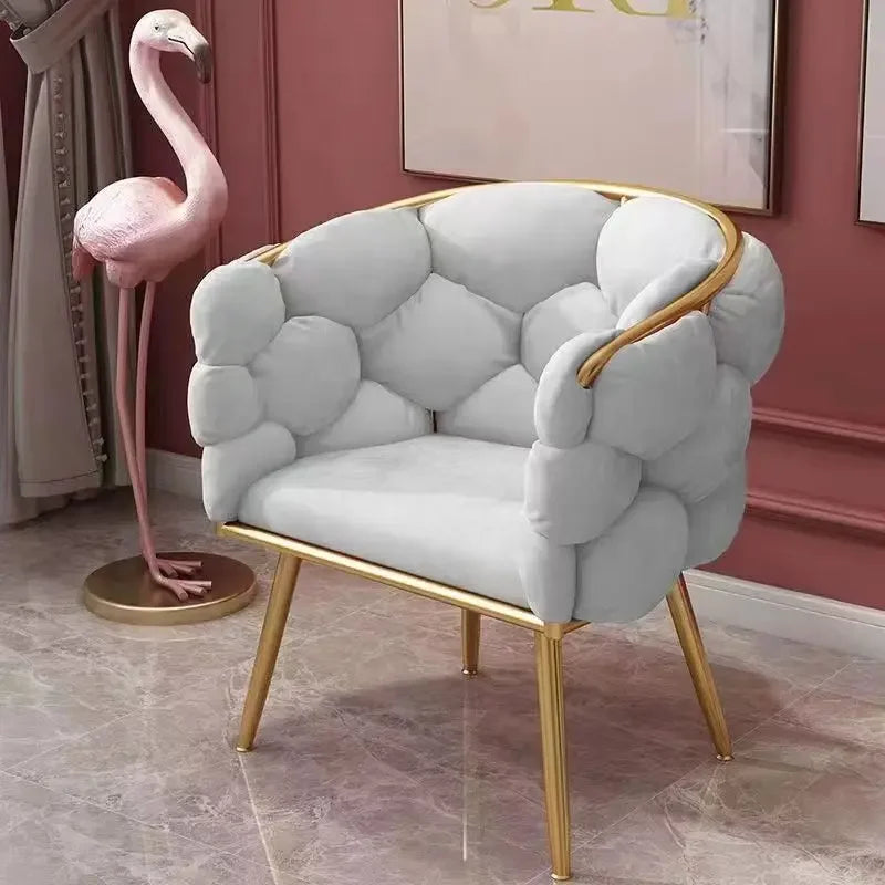 Bubble style seats, commercial waiting seats, makeup chairs, household bedroom chairs, women's dressing stools, home decor - view 11