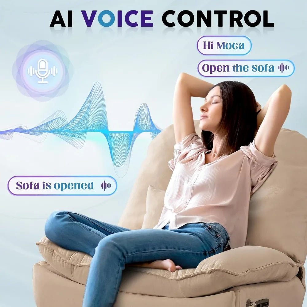Oversized Recliner Swivel Rocker Glider