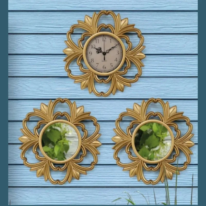 Best Sellers 3 Pcs European Elegant Decorative Clocks