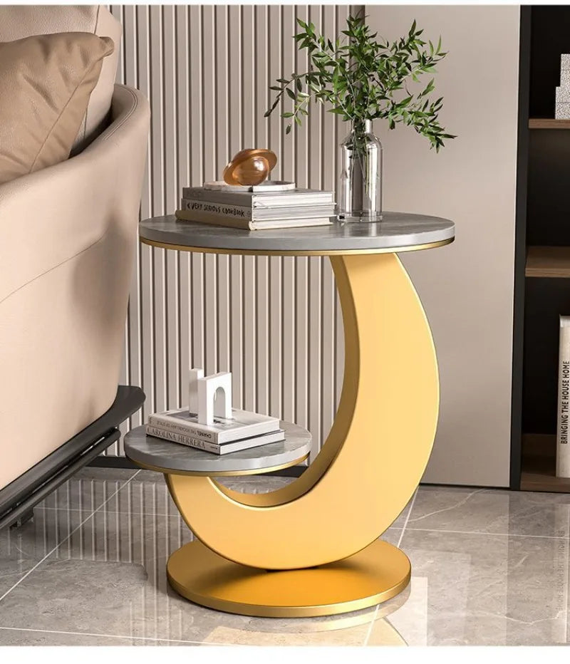 Makeup Modern Coffee Tables Marble Mini Luxury Nordic Side Table Storage Round Center Tables Modular Simple Sofa Table Service