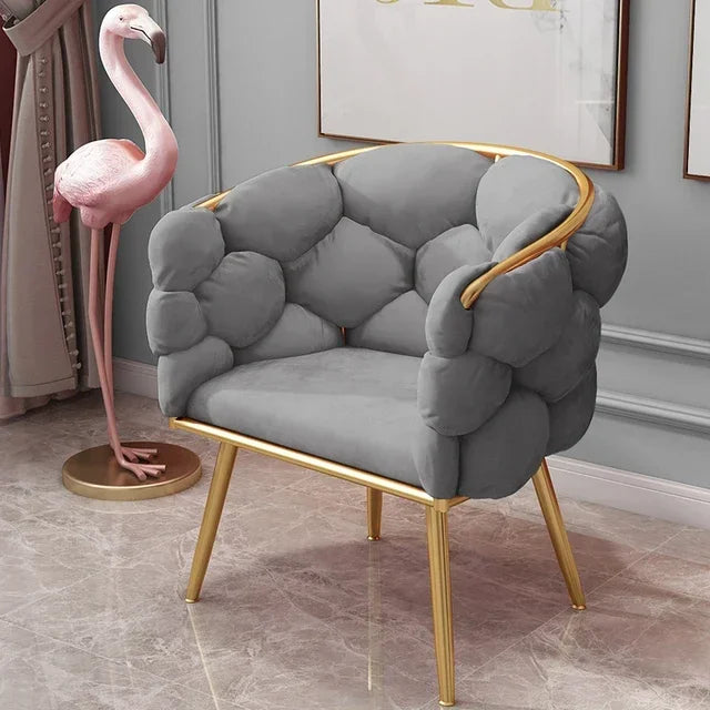 Bubble style seats, commercial waiting seats, makeup chairs, household bedroom chairs, women's dressing stools, home decor - view 10