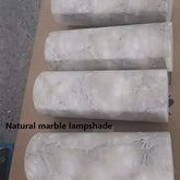 Natural marble lampshade for modern marble wall lamp, showcasing elegant design and high-quality materials.