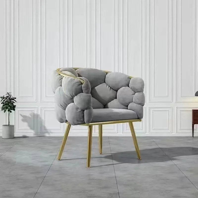 Bubble style seats, commercial waiting seats, makeup chairs, household bedroom chairs, women's dressing stools, home decor - view 21
