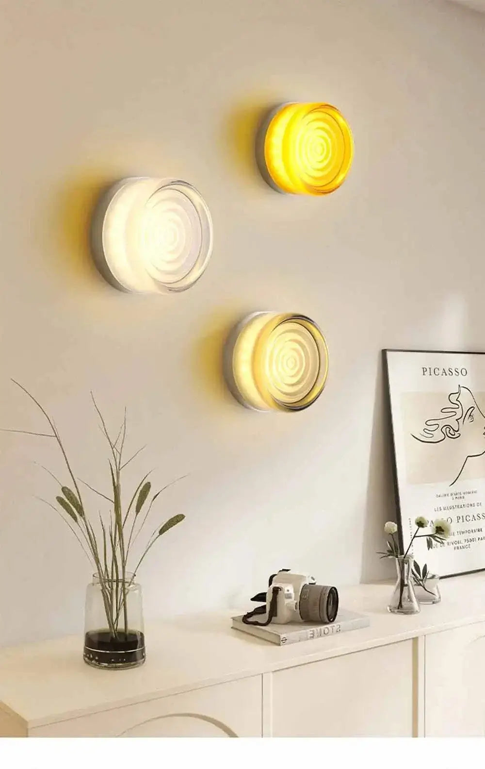 Nordic LED Wall Lamp Jelly Design Decorative Wall Lamp Creative Lighting Fixtures