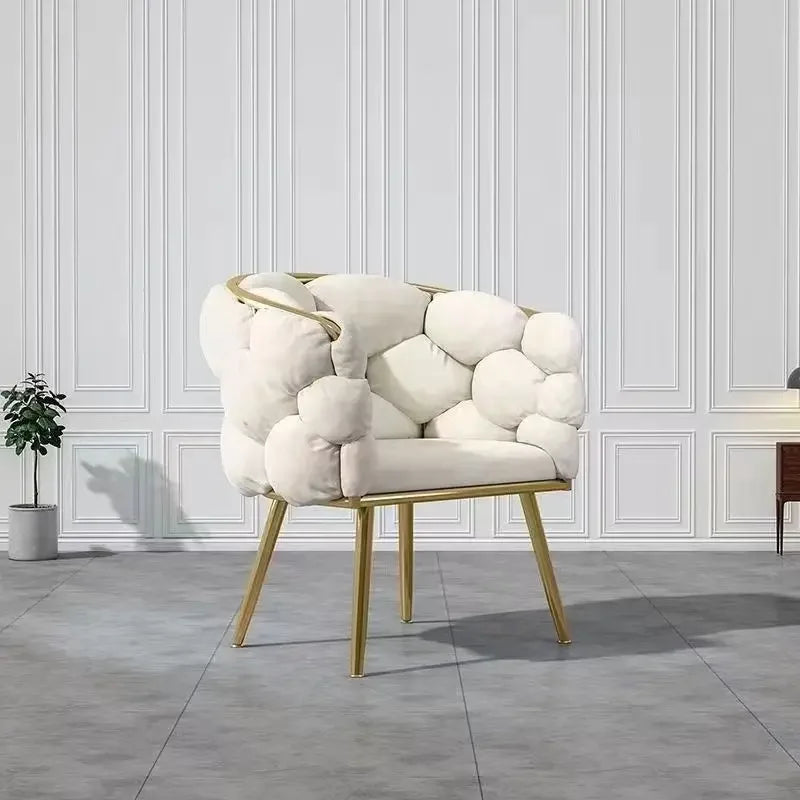 Bubble style seats, commercial waiting seats, makeup chairs, household bedroom chairs, women's dressing stools, home decor - view 19