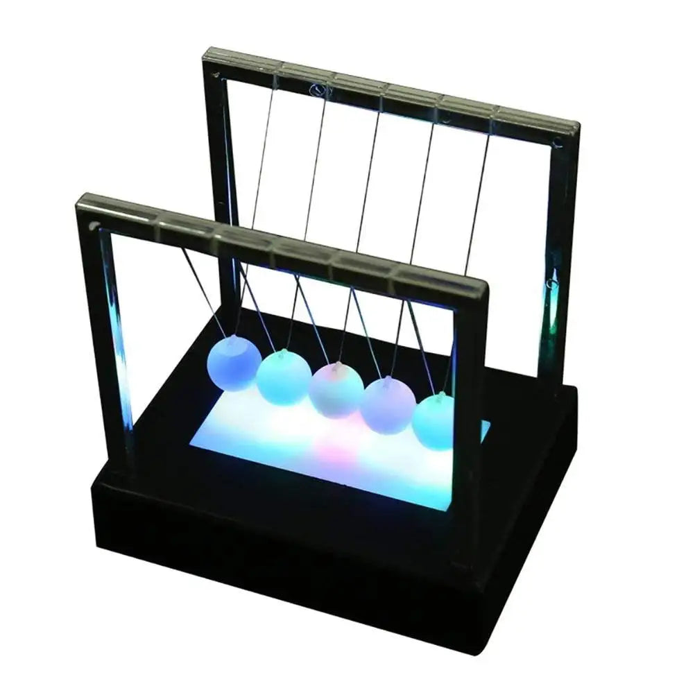 Balance Ball Newton's LED Light Up Science Toy for Kids - Desk Decor & Home Decoration