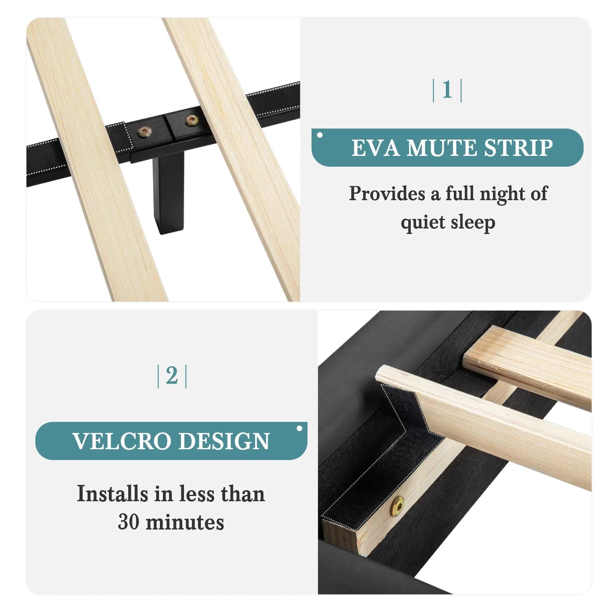 Upholstered Modern Bed