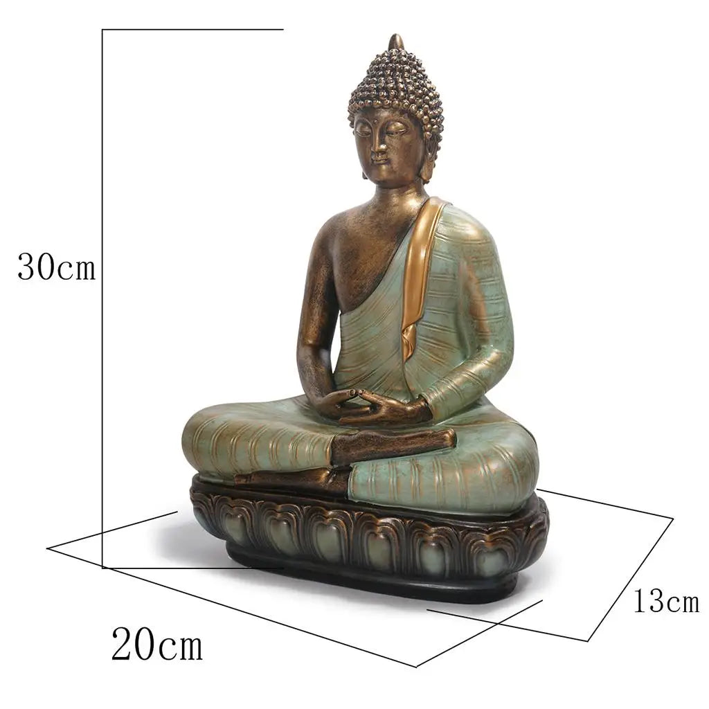 Outdoor Buddha Ornament Statue Sculpture for Home Garden Porch Outdoor