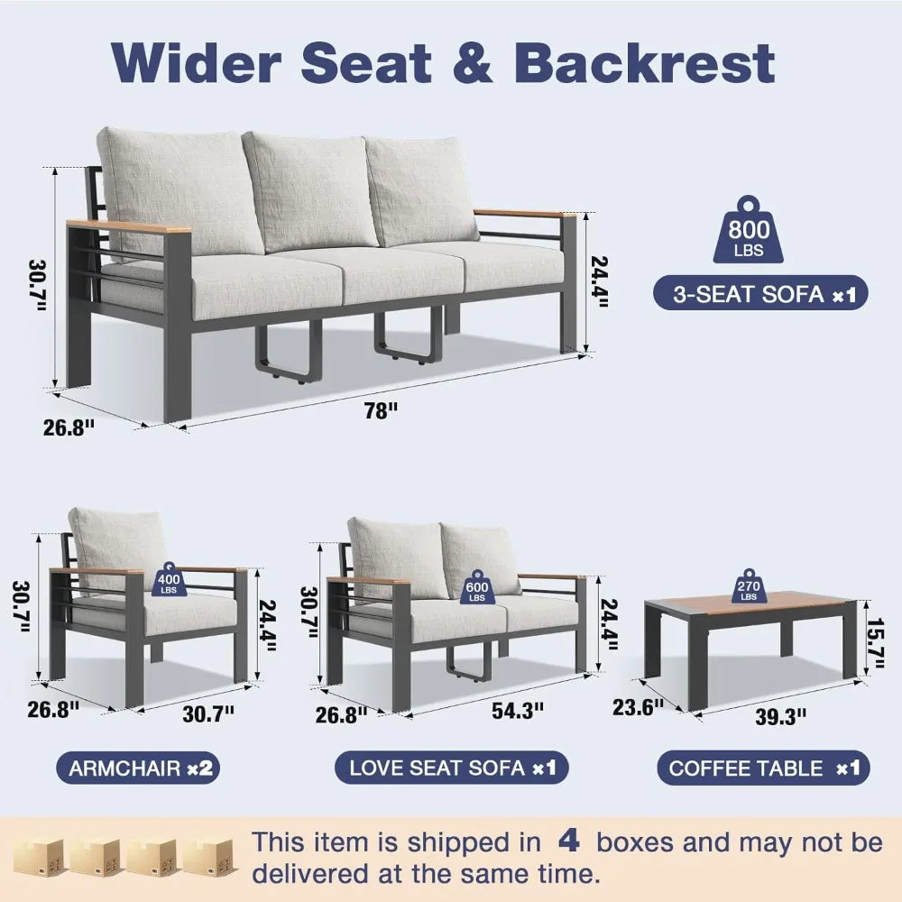 Msdark Luxury Waterproof Modern Garden Set - image 2