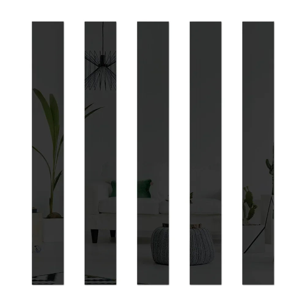 3D Wall Stickers Living Room, TV Back Drop DIY, Home Entrance Acrylic Mirror