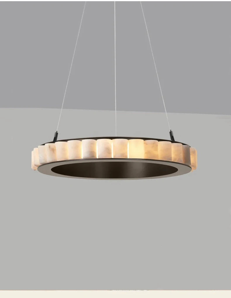 Modern Chandelier Dining Room LED Luxury Hanging Lamp Marble Lighting Lamp for Living Room Chandelier - view 11