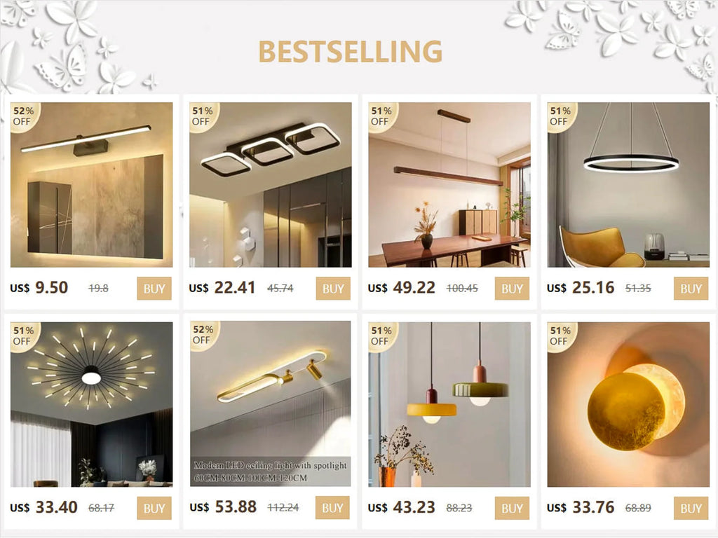 DAMIASMIL LED Modern Ceiling Lamp Creative Round Walnut Wood Color Ceiling Light for Bedroom Study Restaurant Lighting Lustre - view 7