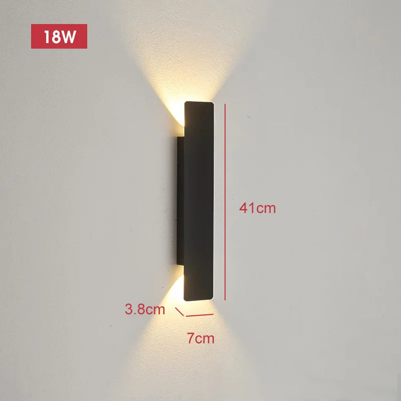 Outdoor Waterproof Wall Lamps Strip