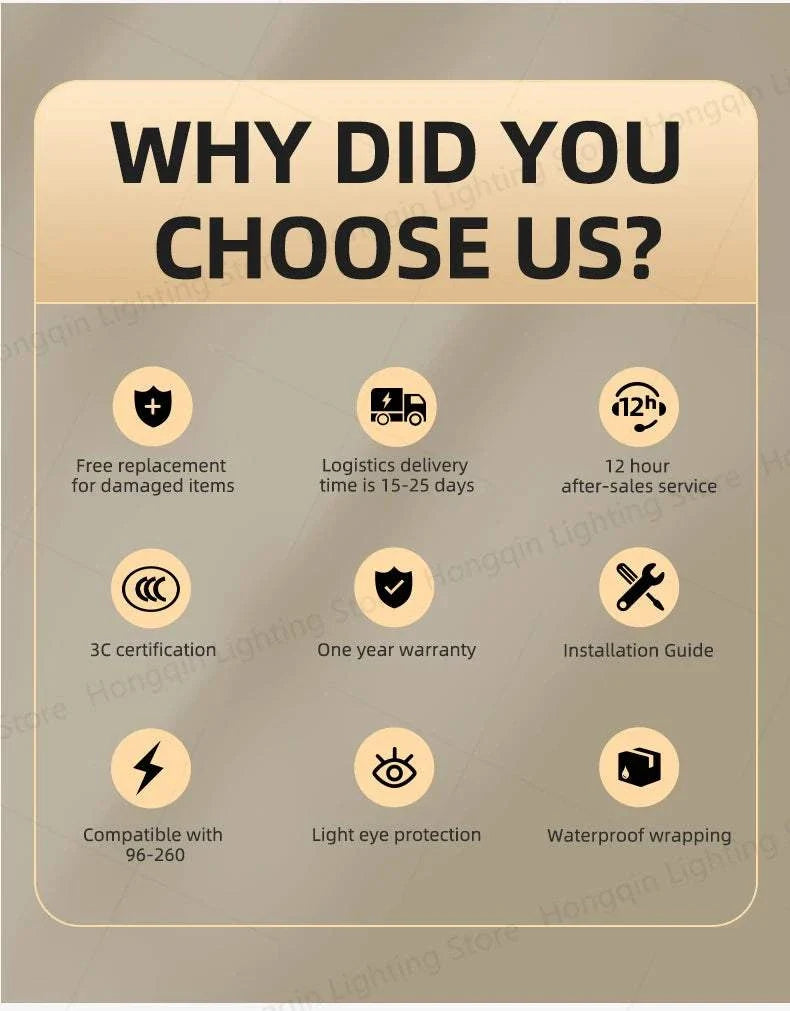 Round modern LED ceiling chandelier with minimalist Nordic design and warm illumination