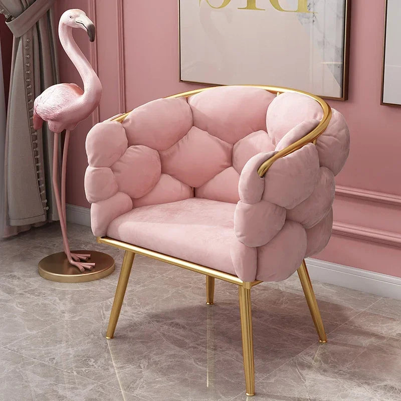 Bubble style seats, commercial waiting seats, makeup chairs, household bedroom chairs, women's dressing stools, home decor - view 4