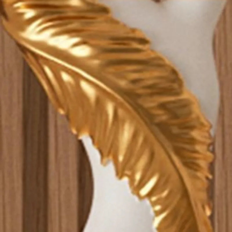 Resin Luxury Solid Color Figurines Luminous Character Wine Cabinet Figurines Semi-handmade Creative Modern Simple Home Decor