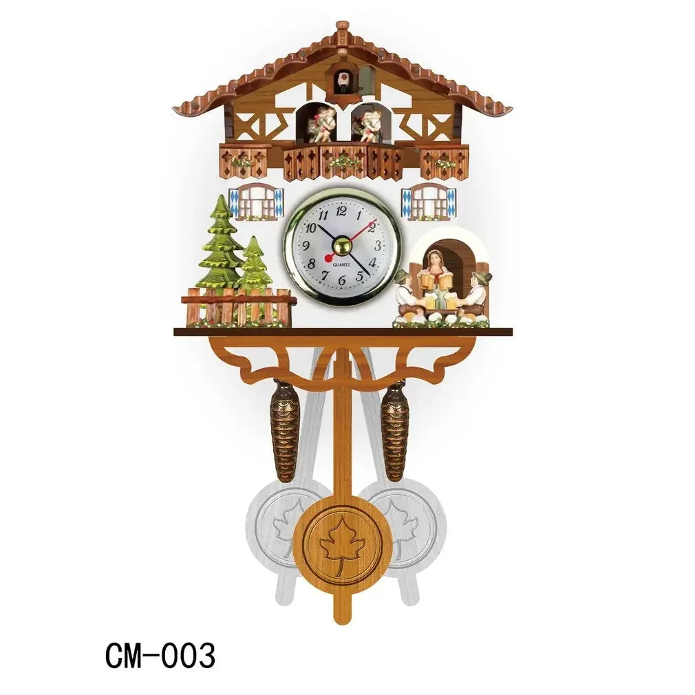 New Pendulum Cuckoo Kids Wall Clock