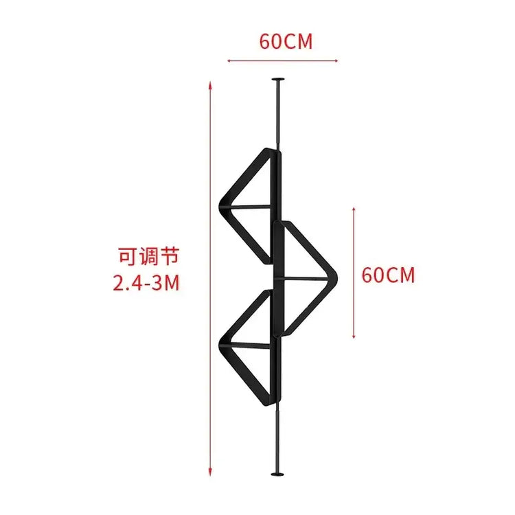 Stainless Steel Light‑ Partition Bookshelf with adjustable height and modern design, perfect for stylish home decor.