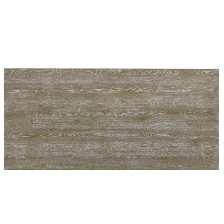 Rectangular tile with a wood-like pattern on a white background