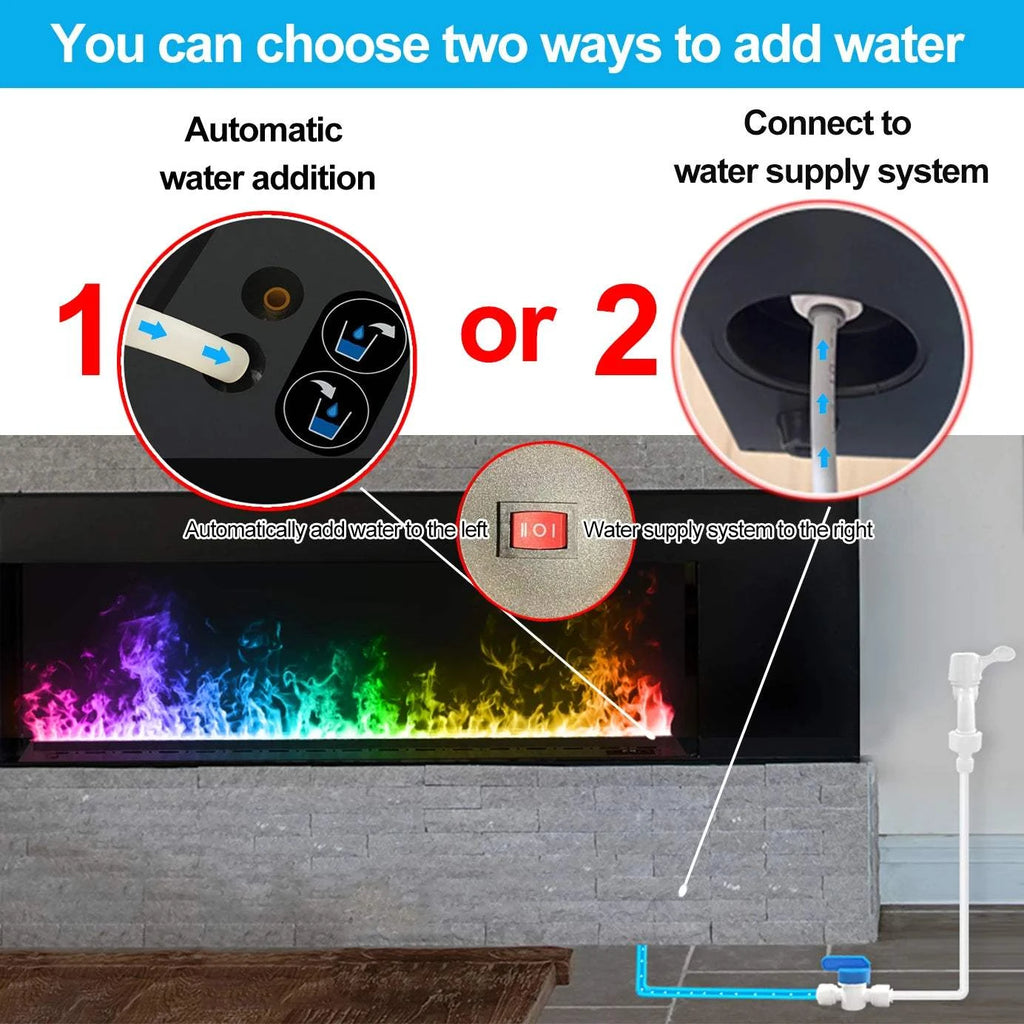 Realistic Flame Fireplace