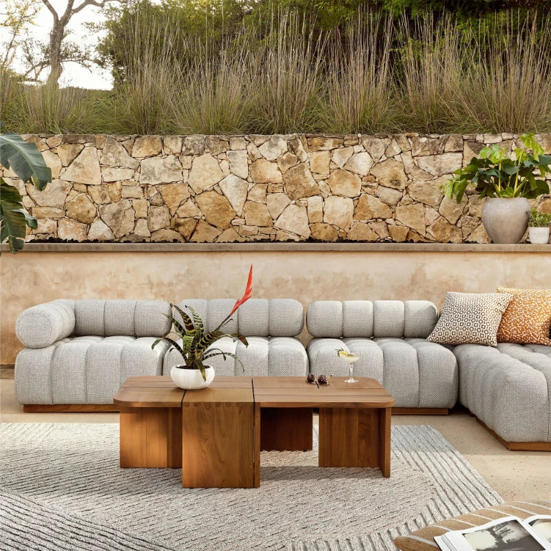 Luxury Modern Outdoor Garden Sofa Seating Set - image 2