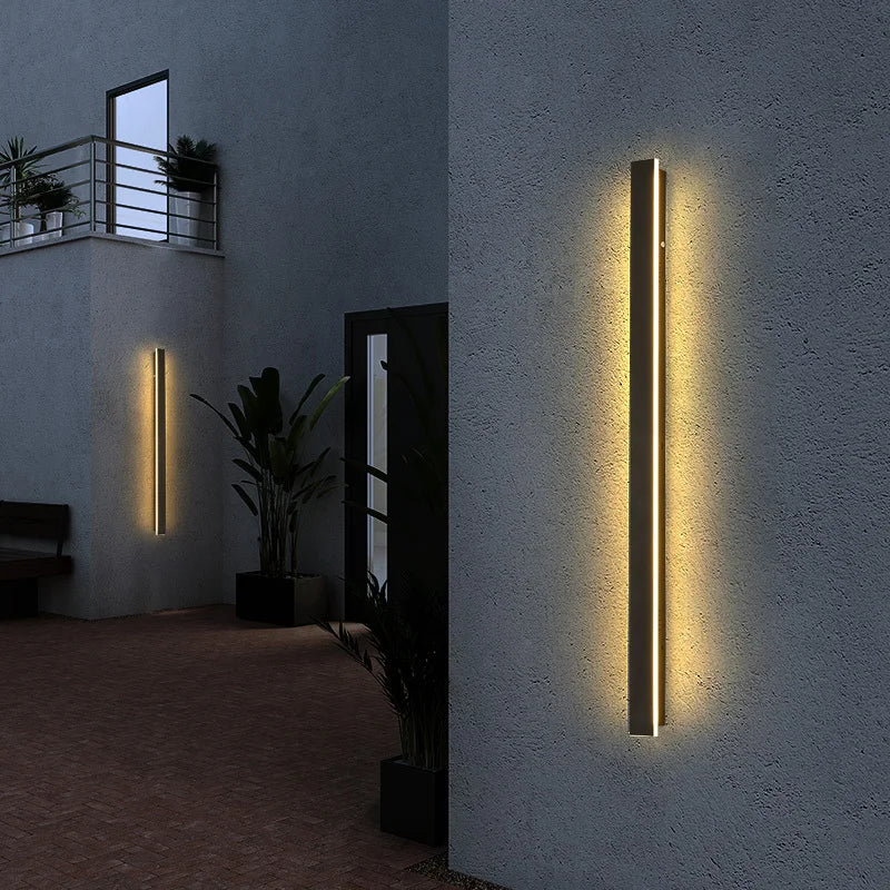 LED Outdoor Wall Light Modern Waterproof Porch Lamp