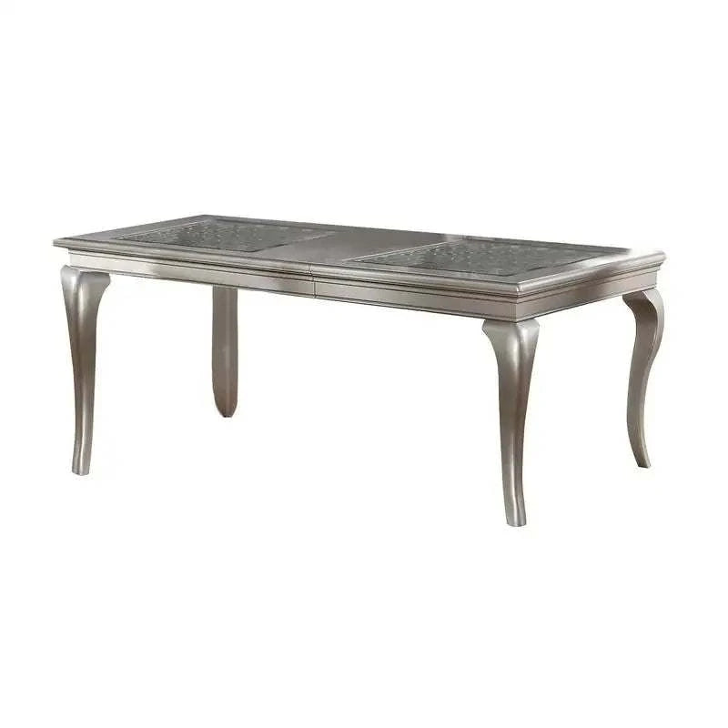 Silver Hue Dining Room Table