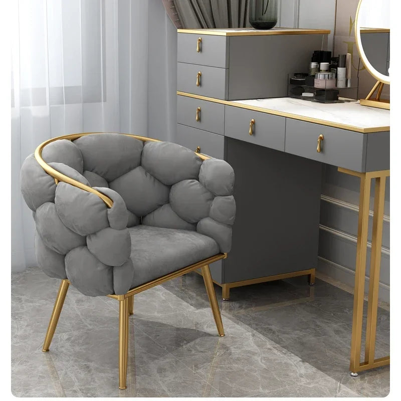 Bubble style seats, commercial waiting seats, makeup chairs, household bedroom chairs, women's dressing stools, home decor - view 5