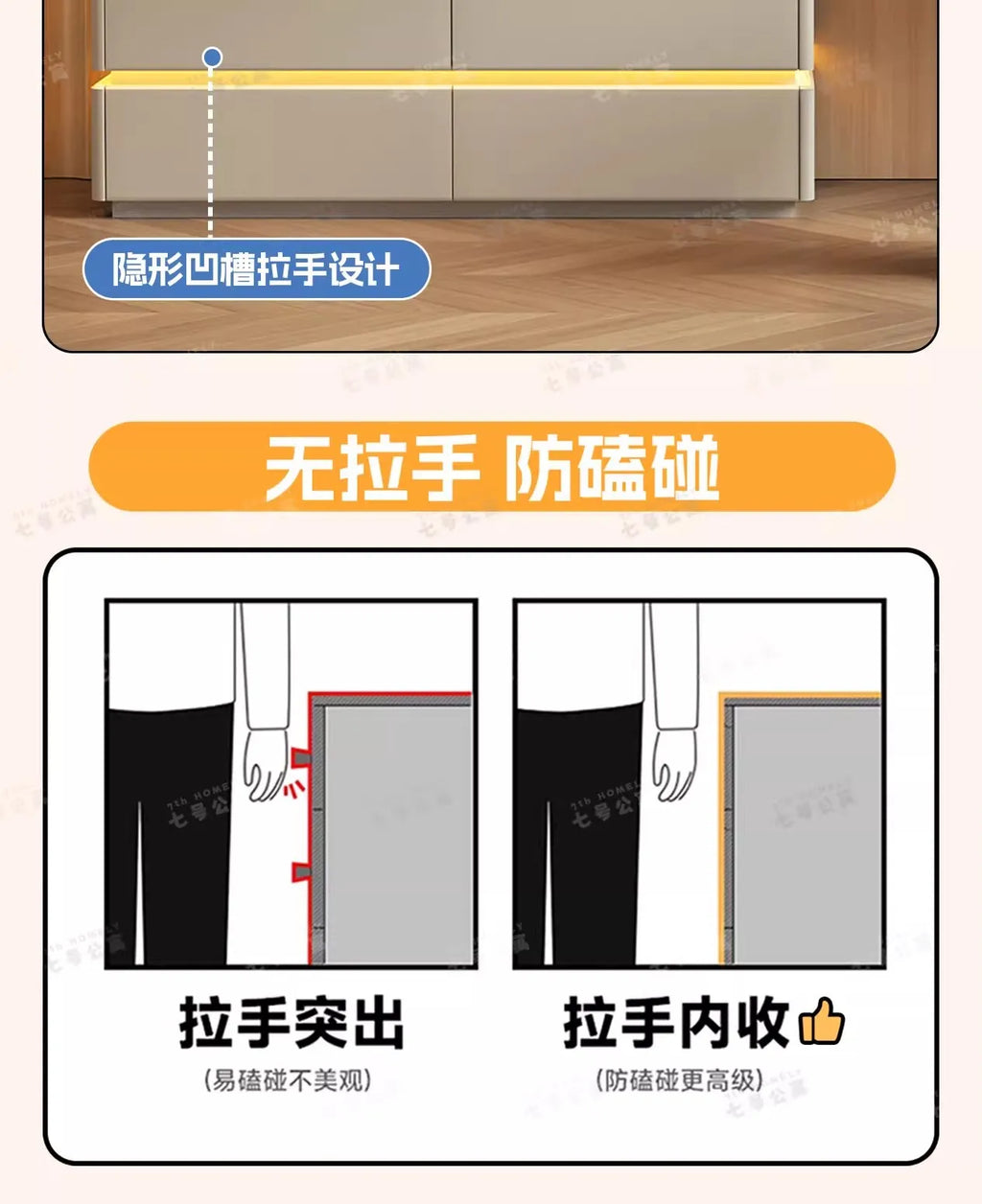 Nordic Solid Wood Dressers Bedroom Modern Dressing Table Drawer Integrated Home Small Apartment Makeup Table with LED Mirror - view 32