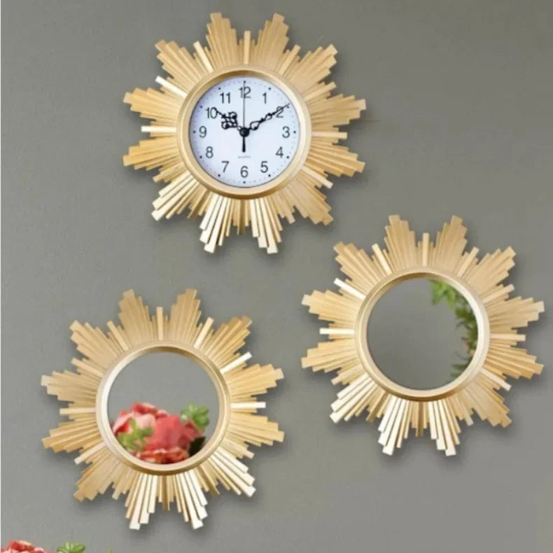 Best Sellers 3 Pcs European Elegant Decorative Clocks