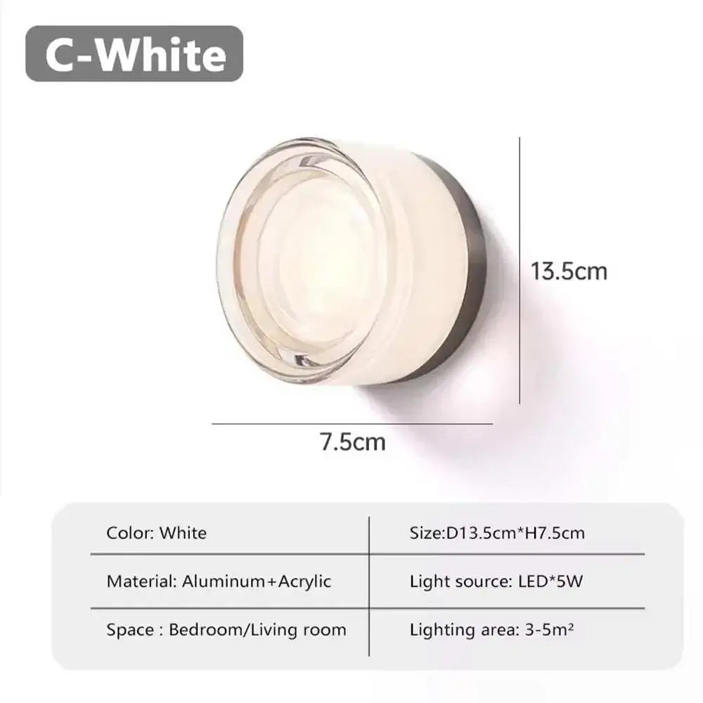 Nordic LED Wall Lamp Jelly Design Decorative Wall Lamp Creative Lighting Fixtures