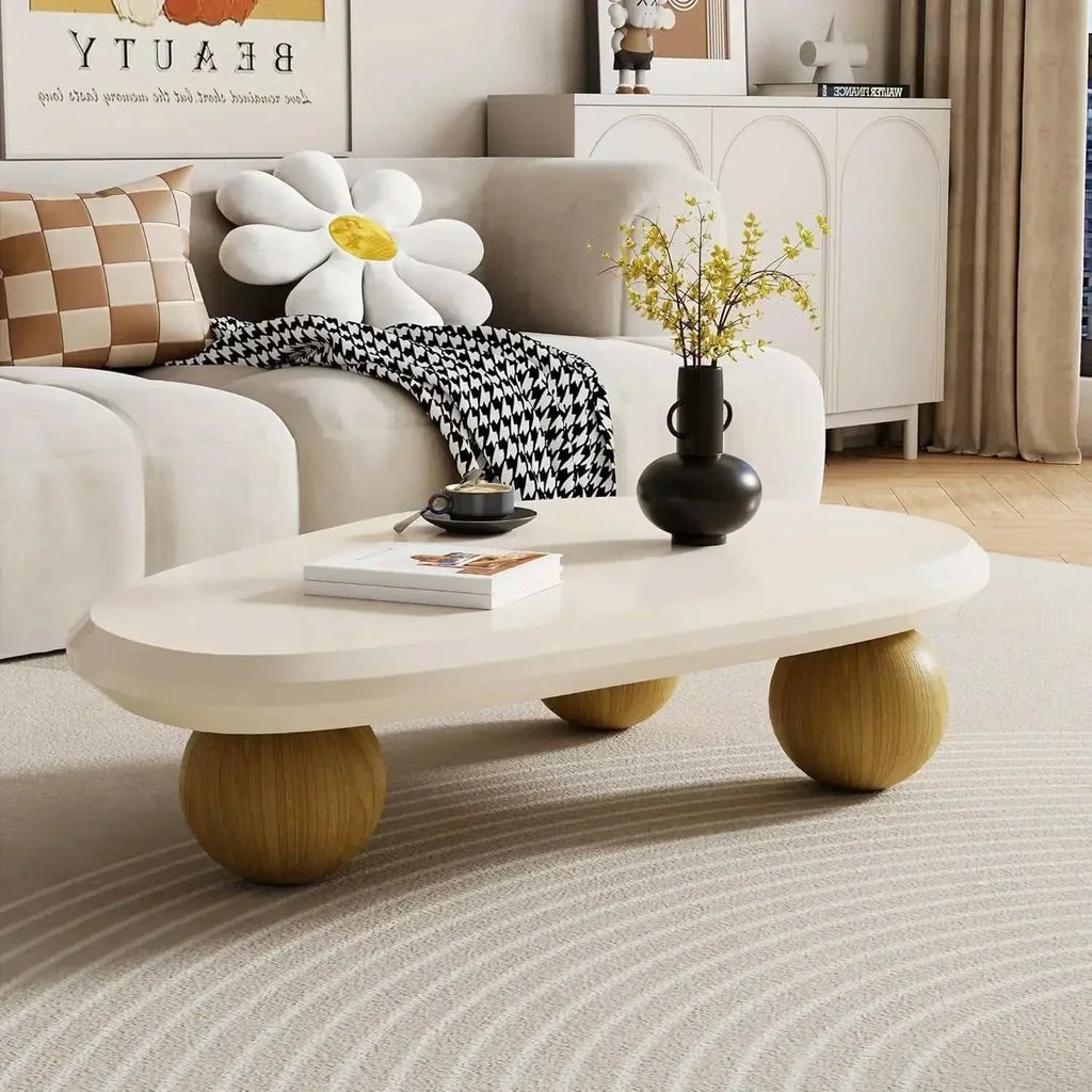 Contemporary Cloud Shaped Coffee Table